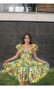 Ефирна рокля Elara - жълта Ефирна рокля Elara - жълта
