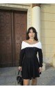 Коктейлна рокля Mirella Off-Shoulder