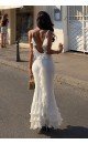 Макси рокля Amélie Olive с отворен гръб Макси рокля Amélie Olive с отворен гръб