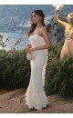 Макси рокля Amélie Olive с отворен гръб Макси рокля Amélie Olive с отворен гръб