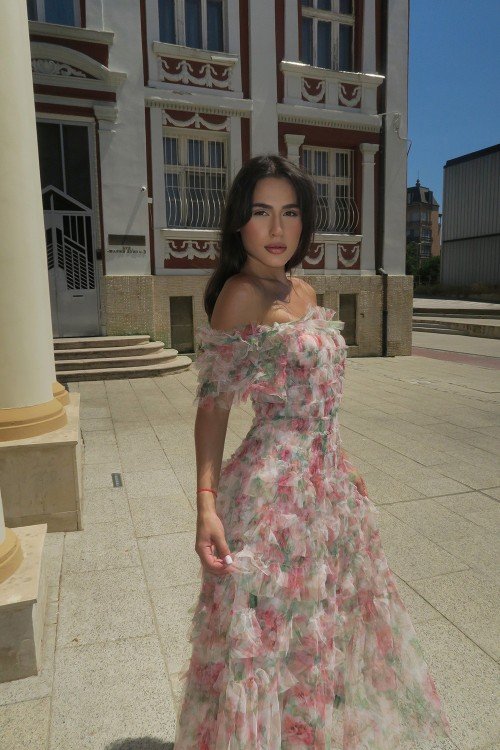 Миди рокля Rosa Belle 