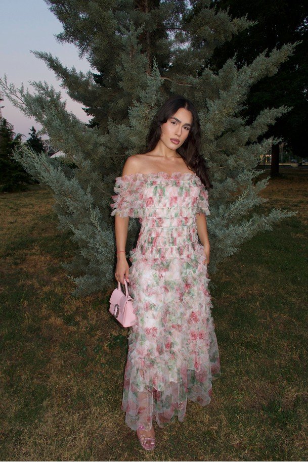 Миди рокля Rosa Belle Миди рокля Rosa Belle