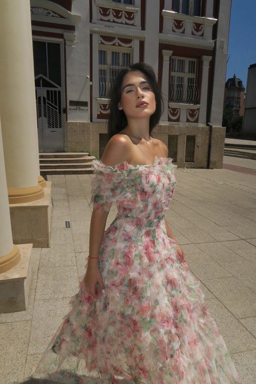 Миди рокля Rosa Belle 