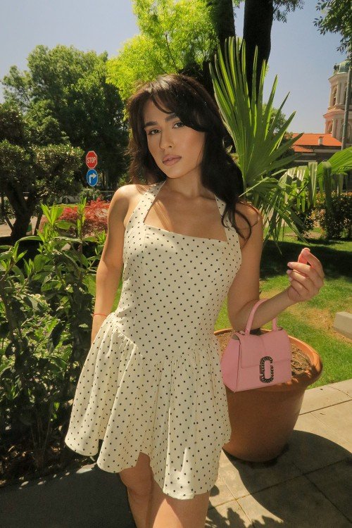 Рокля Polka dot
